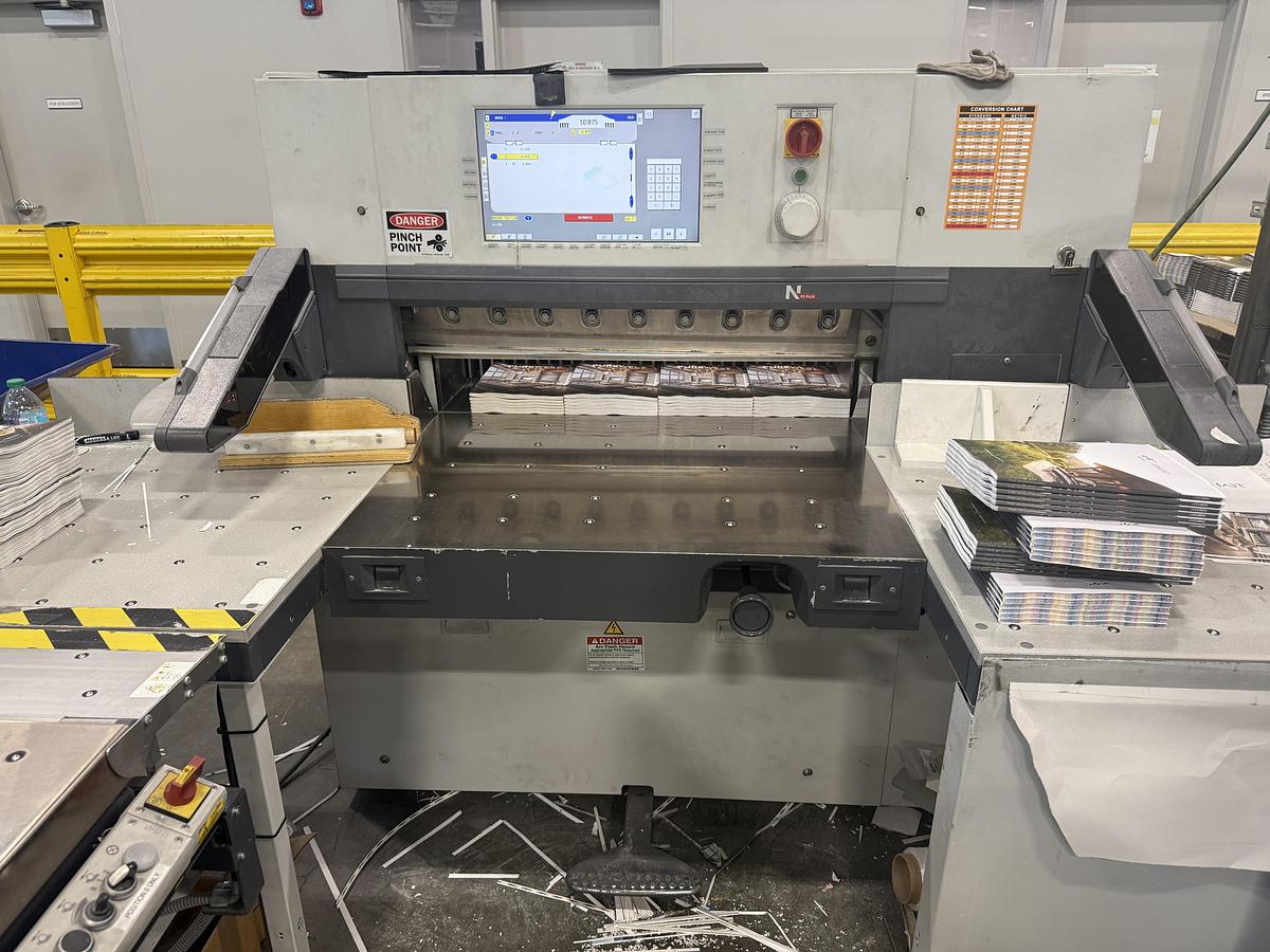 Used 2011 Polar N92 Plus Guillotine Paper Cutting Line