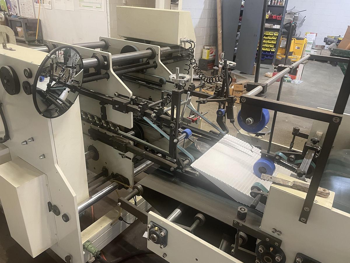 Used 2007 Brausse TA1100 C4/6 Automatic Folder Gluer w/ Autobottom, 4 & 6 Corner