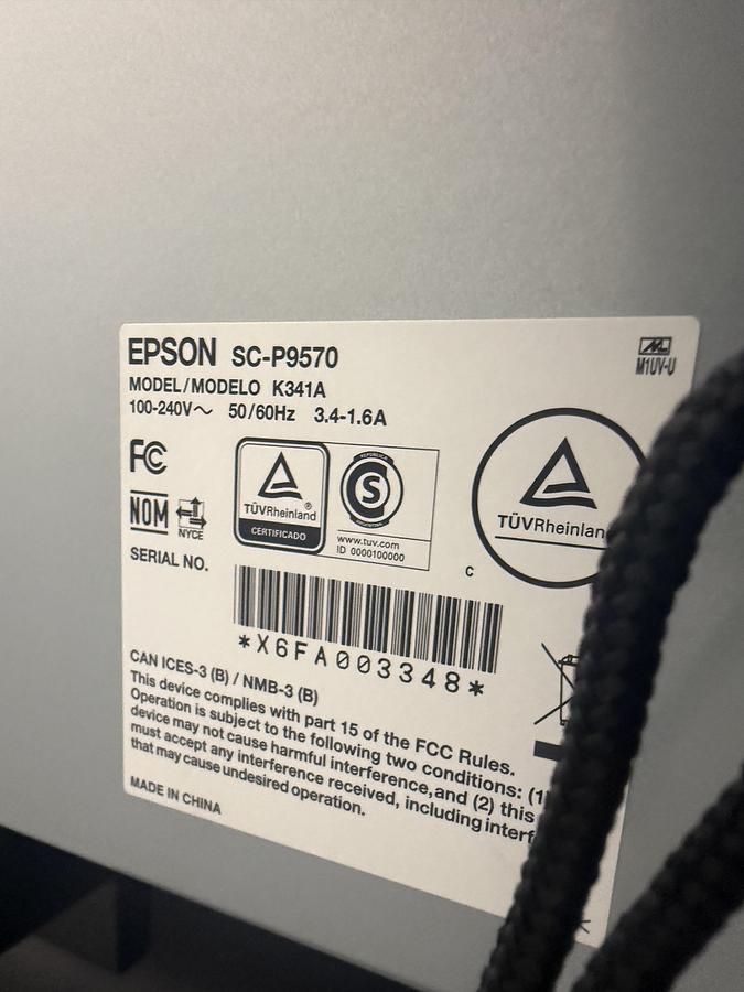 Used Epson SureColor P9570 44" Wide-Format Inkjet Printer