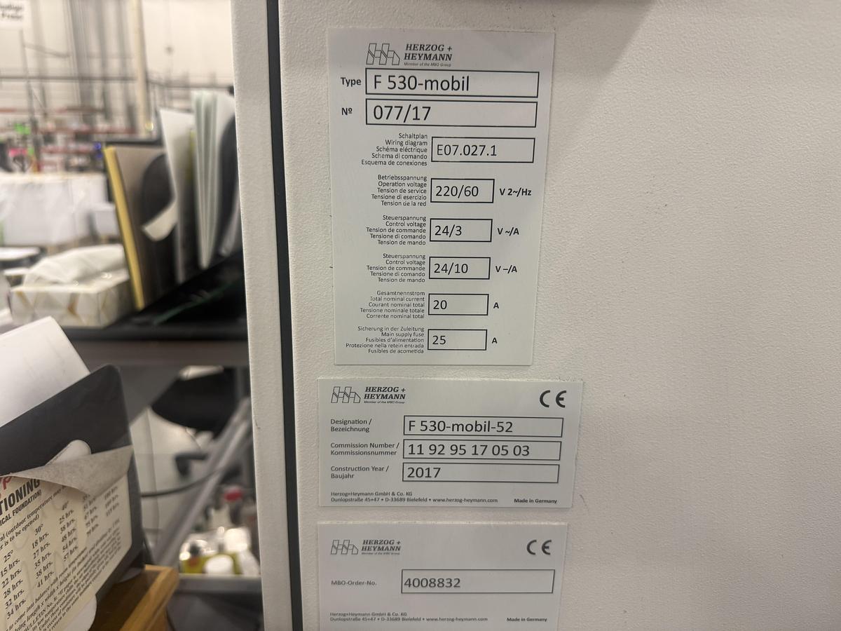 Used 2011 Bograma BSR 550 Servo Rotary Die Cutter