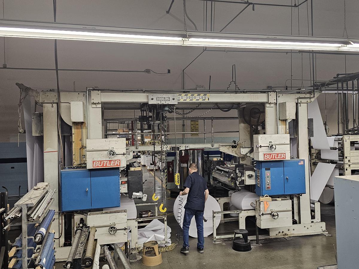 Used (3) Butler 4050 Automatic Splicers