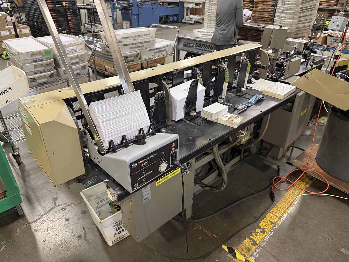 Used Mailcrafters Edge 9800 6 Station Mail Inserter