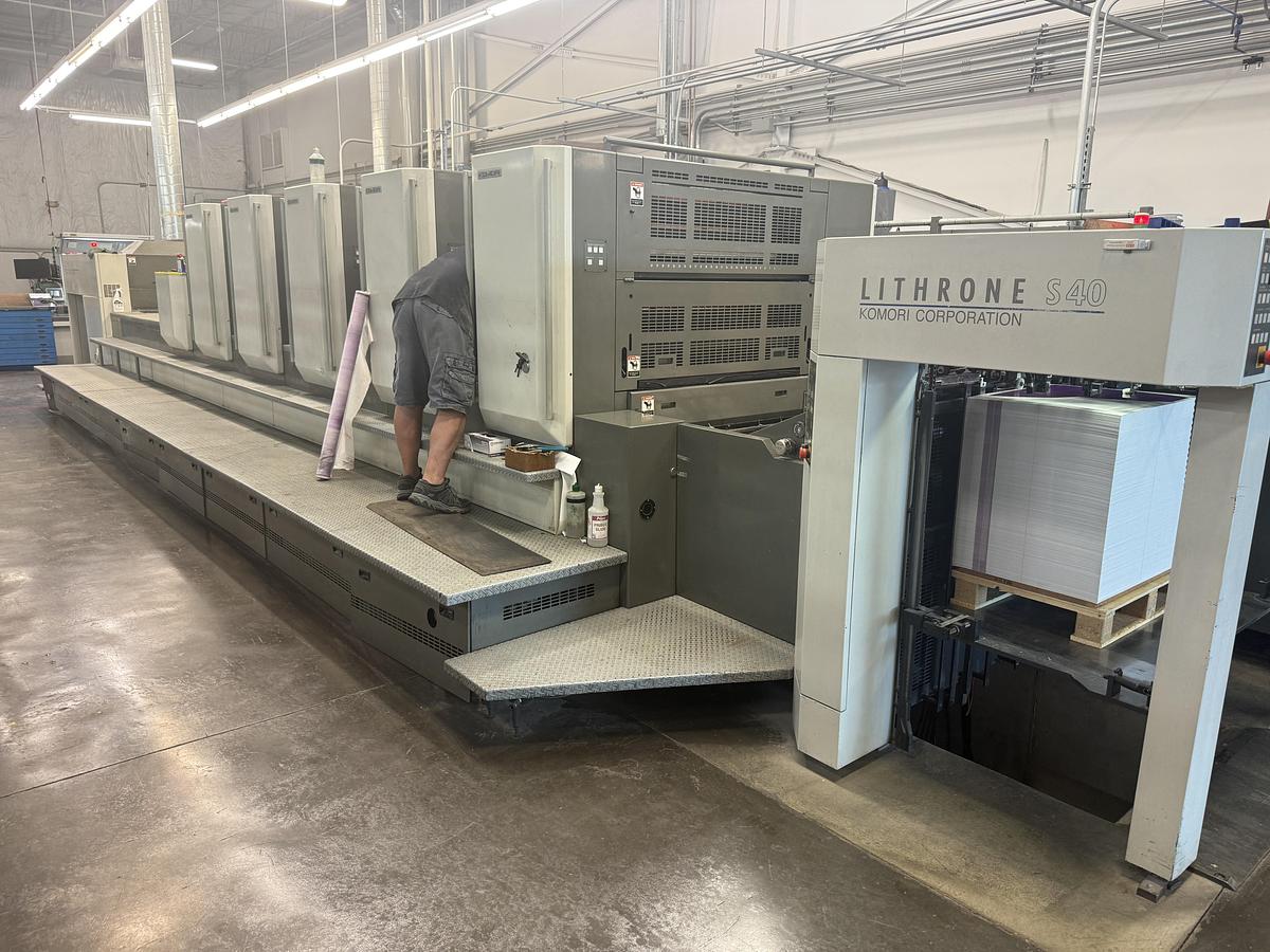 Used 2006 Komori LS640P+C