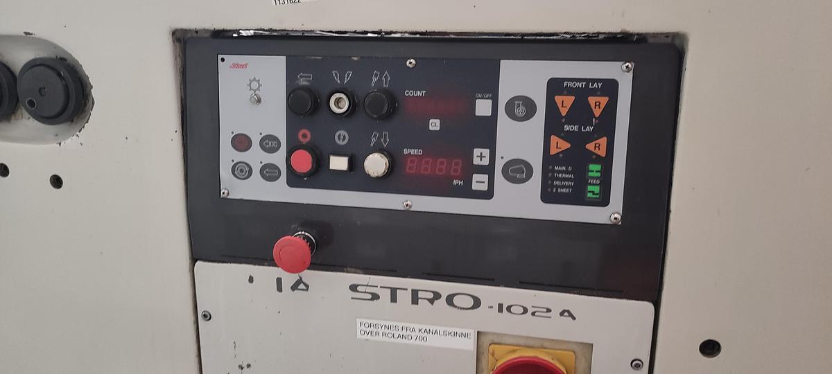 Used 2001 Sakurai MS102A Screen UV Coater