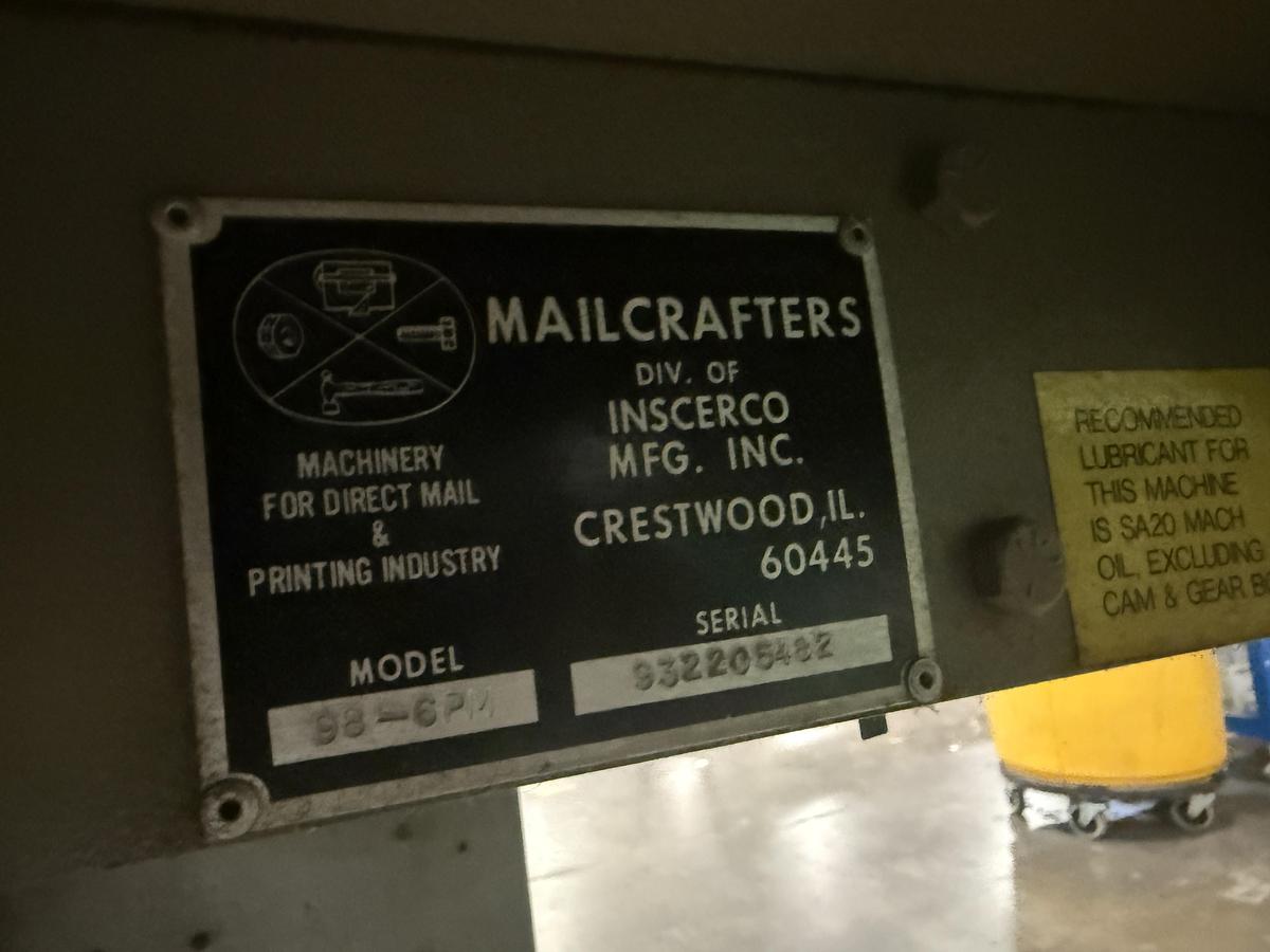 Used Mailcrafters Edge Series 9800