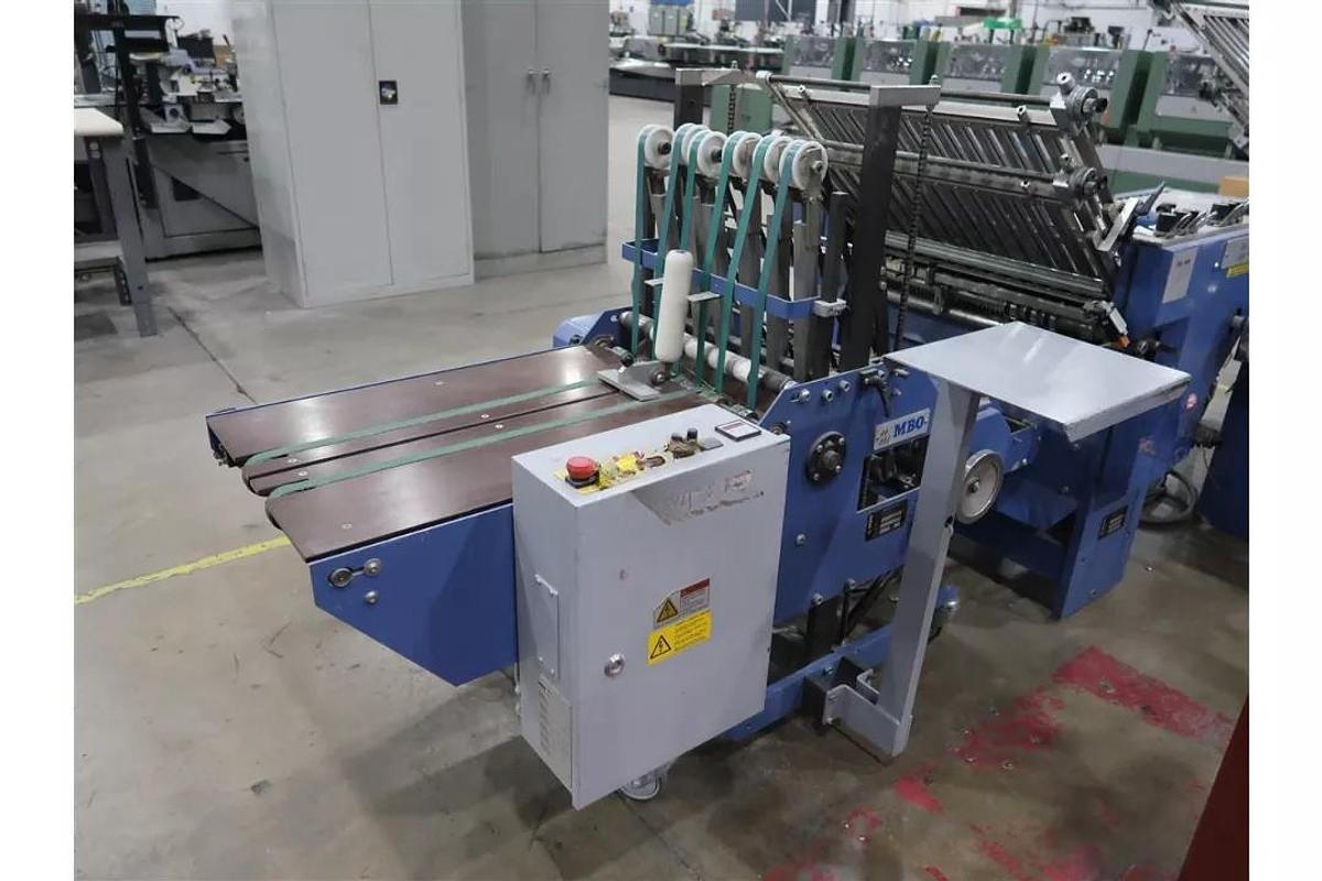 Used MBO B26 Continuous Feed 4/4 Folder w/ A76 Delivery