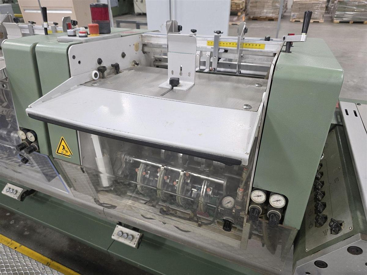 Used 2002 Muller Martini Bravo Plus Saddle Stitcher