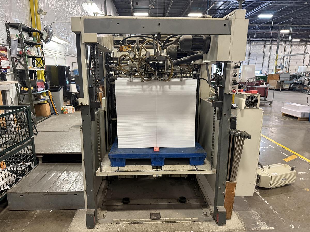 Used 1991 Bobst SP 102-E Automatic Die Cutter w/ Stripping