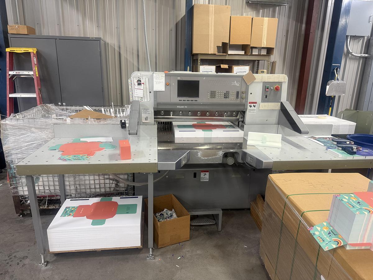 Used 2002 Polar 92ED 36” Paper Cutter