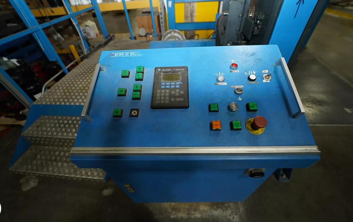 Used 2001 Albo AS1800 Pile Turner w/ Jogging & Aeration (65" x 47")