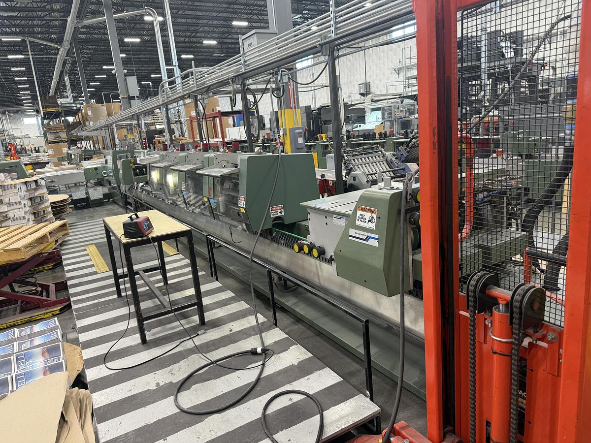 Used 1999 Muller Martini Prima Saddle Stitcher