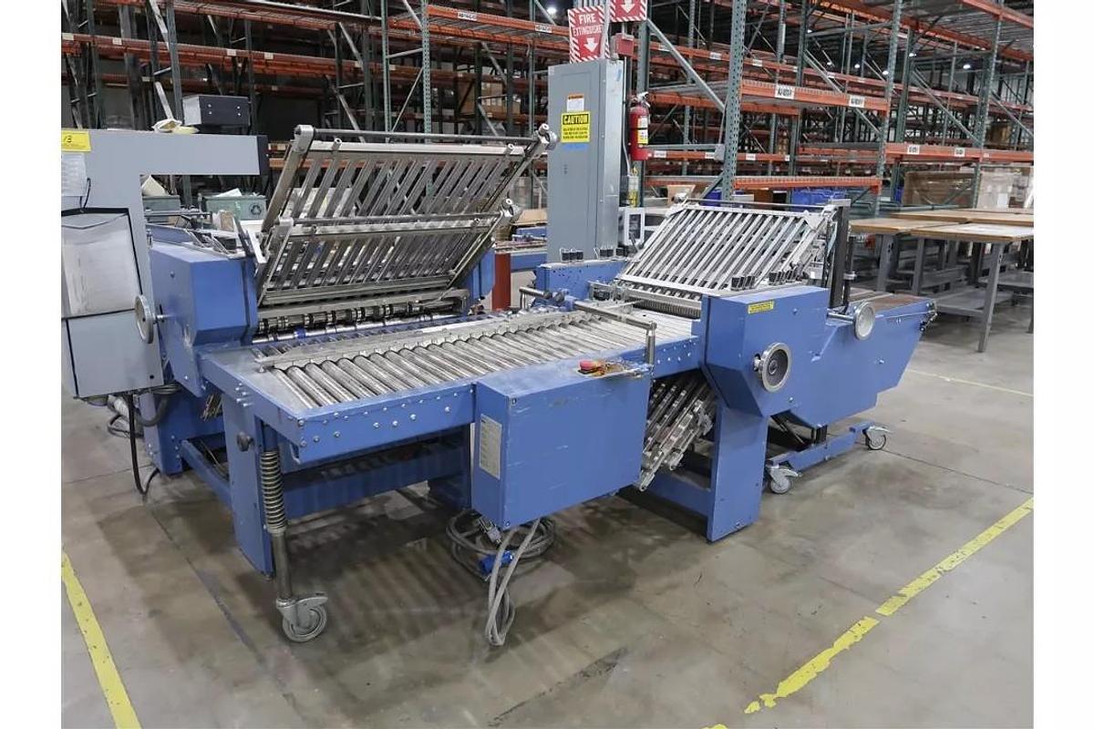 Used MBO B26 Continuous Feed 4/4 Folder w/ A76 Delivery