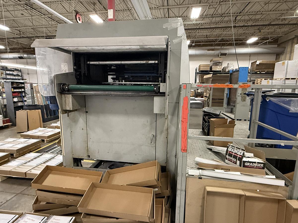 Used 2005 Iberica JRK-105 Automatic Die Cutter w/ Blanking