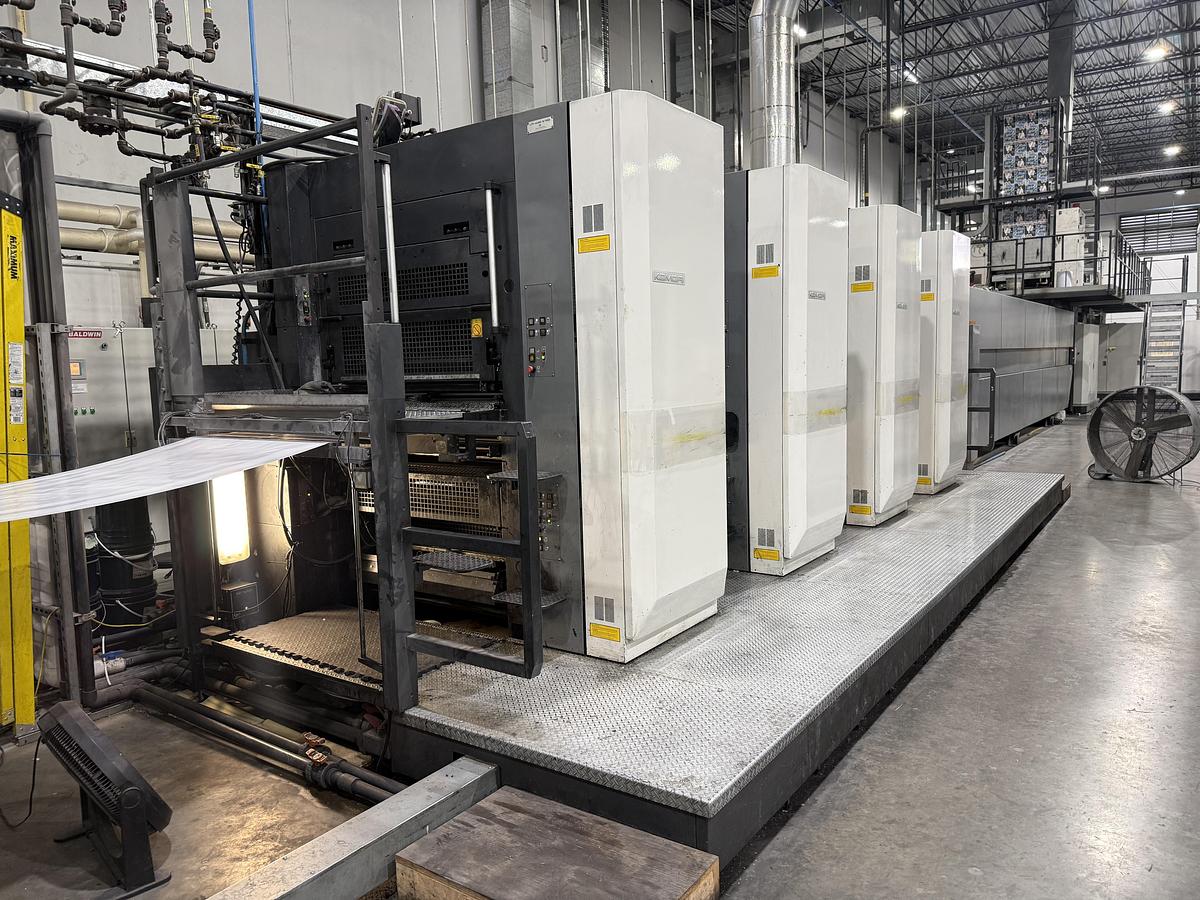 Used 2007 Komori System 38S (4) Unit Web 22.75” Cutoff Web Press