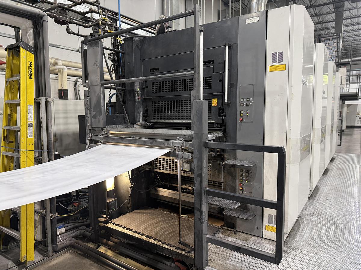 Used 2007 Komori System 38S (4) Unit Web 22.75” Cutoff Web Press