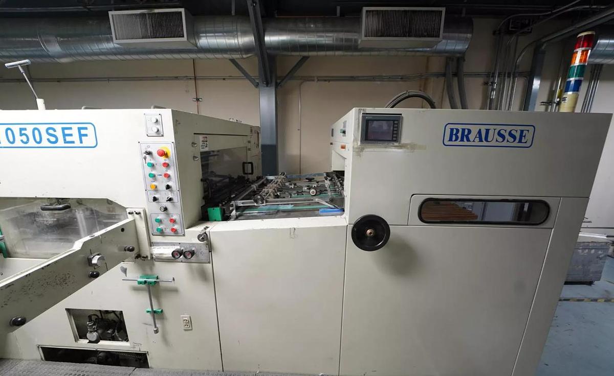 Used 2005 Brausse 1050SEF 40” Automatic Die Cutter Foil Stamper