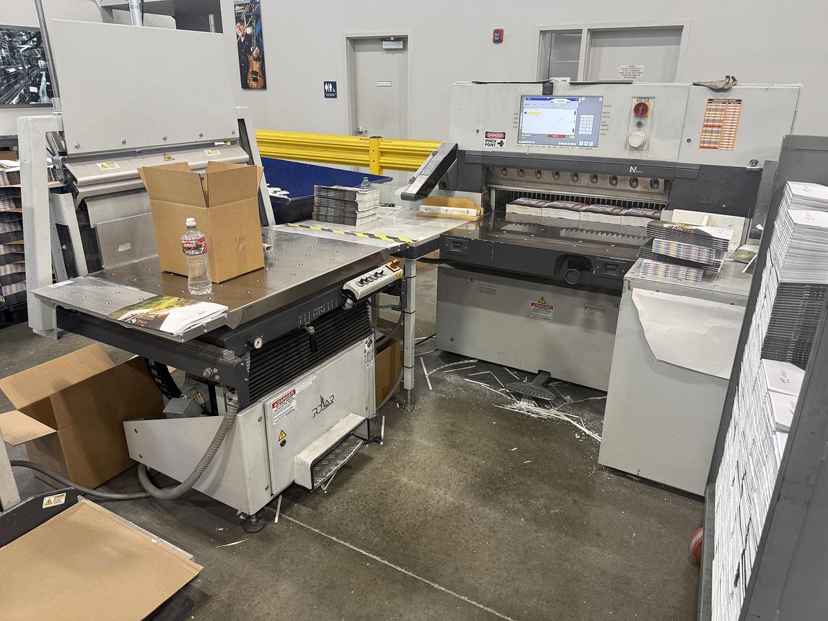 Used 2011 Polar N92 Plus Guillotine Paper Cutting Line