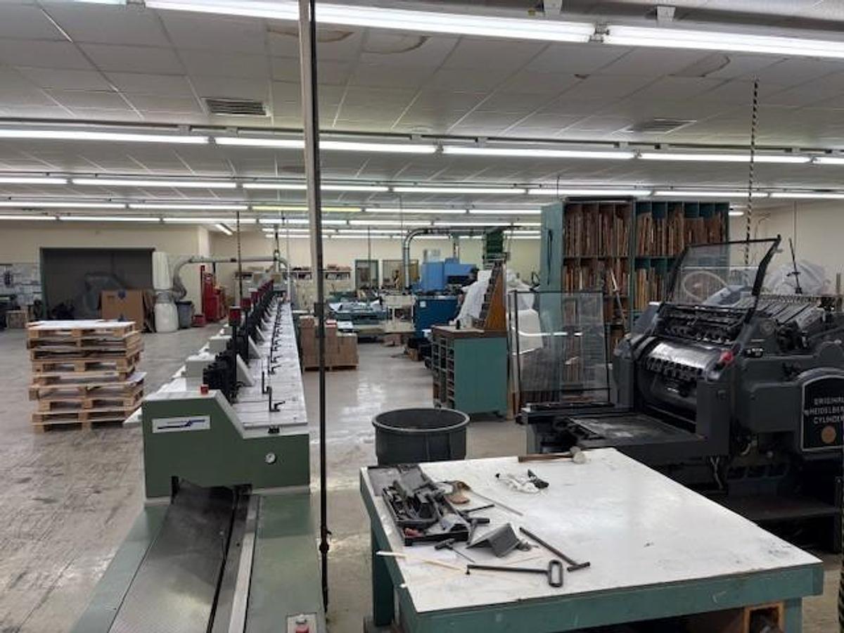 Used 1999 Muller Martini Tigra Perfect Binder