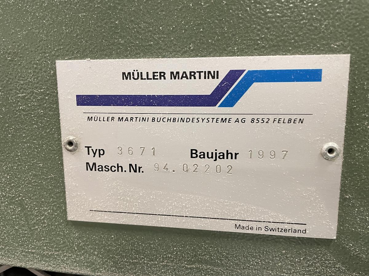 Used Muller Martini Panda II