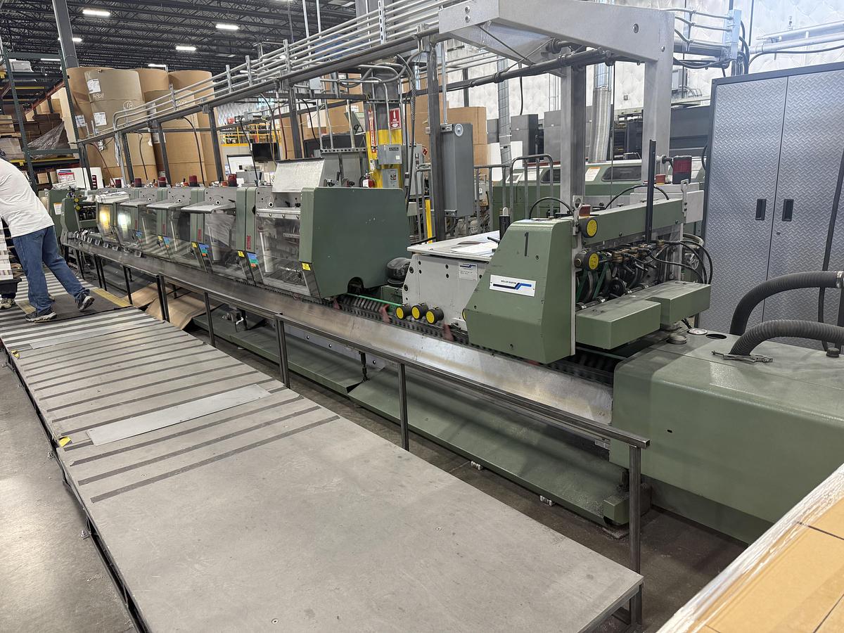 Used 1997 Muller Martini Prima Saddle Stitcher