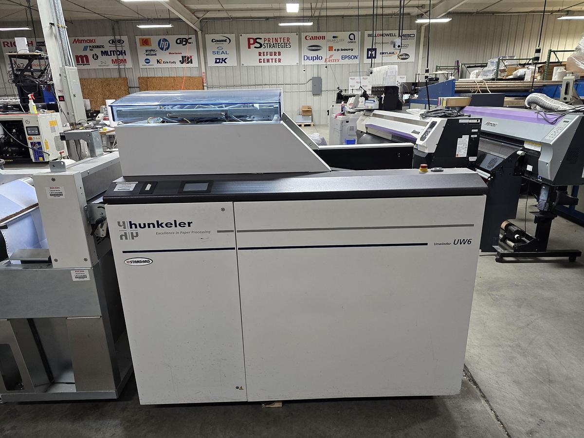 Used 2015 Hunkeler Cut Sheet Line