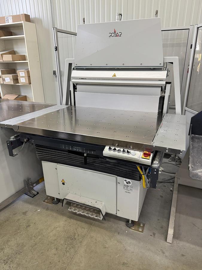 Used 2018 Polar 115N Autotrim Guillotine Paper Cutting Line