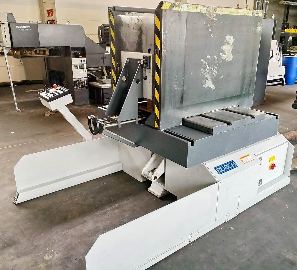 Used 2000 Busch SWH 125 RLA Pile Turner w/ Jogging & Aeration