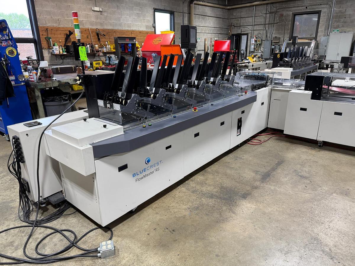 Used 2008 Pitney Bowes Flowmaster RS w/ MCS Read & Print