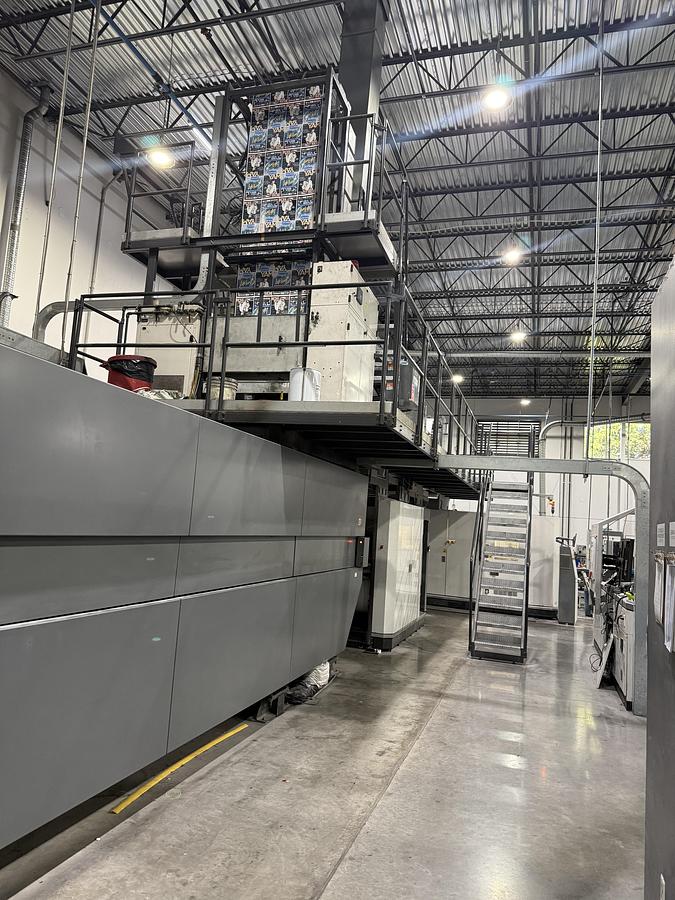 Used 2007 Komori System 38S (4) Unit Web 22.75” Cutoff Web Press