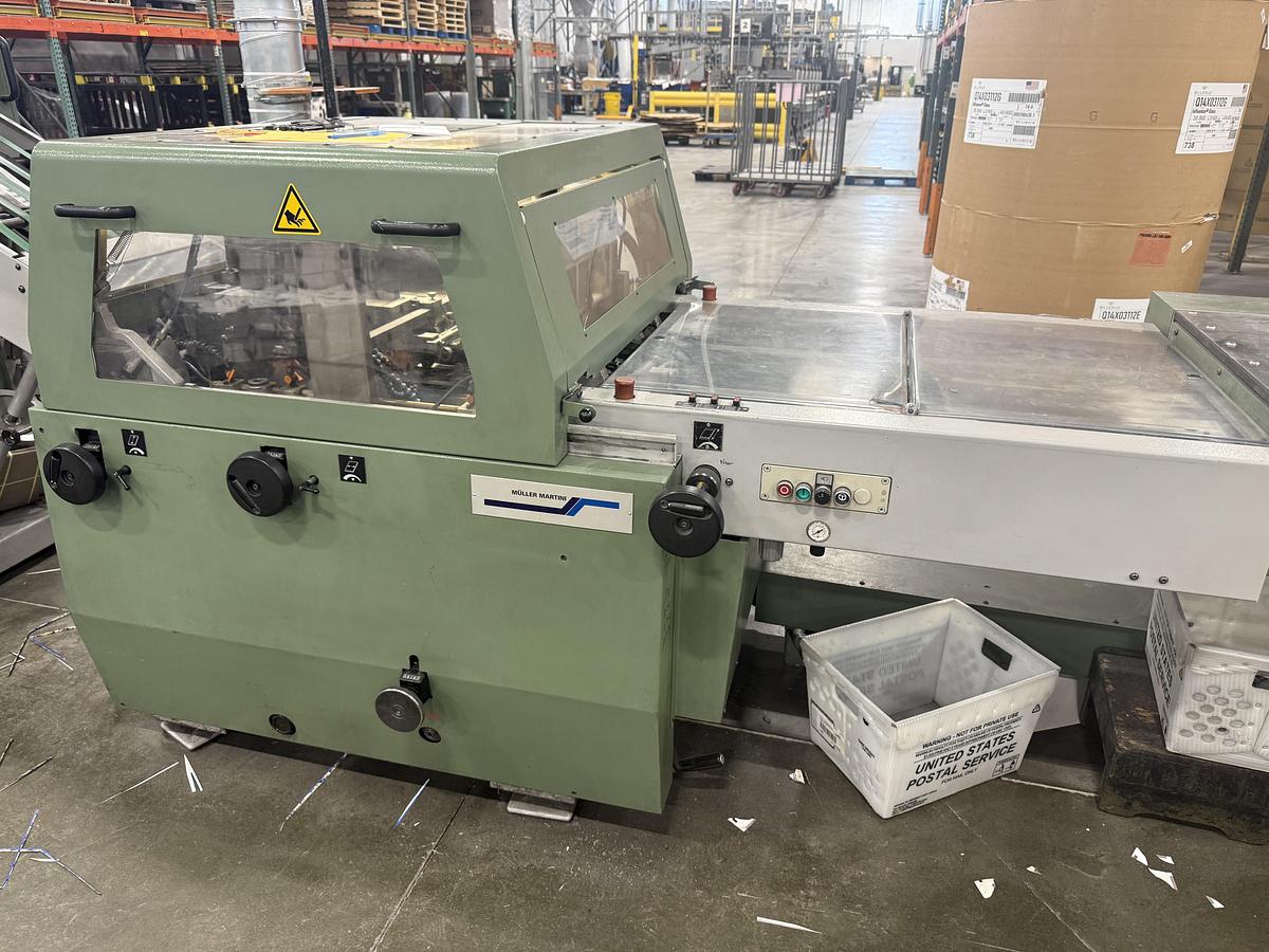 Used 1997 Muller Martini Prima Saddle Stitcher