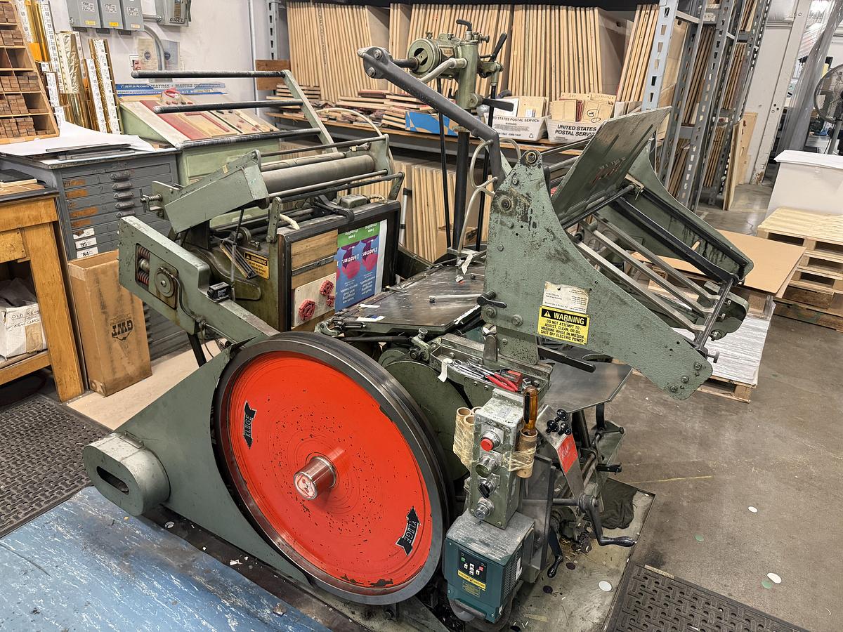 Used Kluge EHD 14x22 Foil Stamping, Embossing & Die Cutting Press