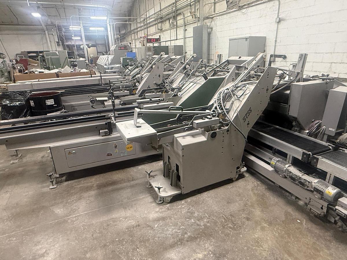 Used 2001 Muller Martini Corona C18 Perfect Binder
