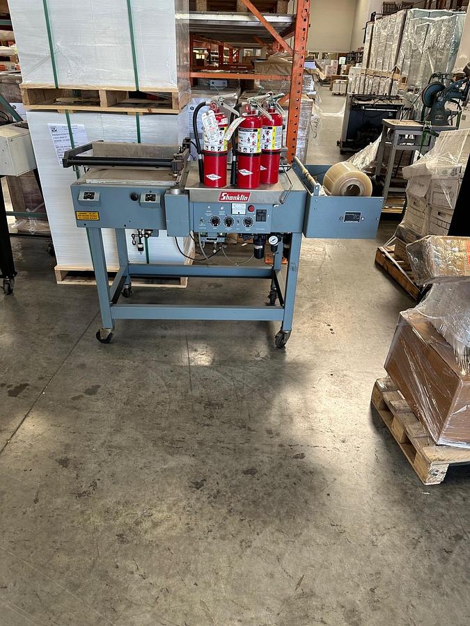 Used Shanklin T-6 XL Shrink Tunnel