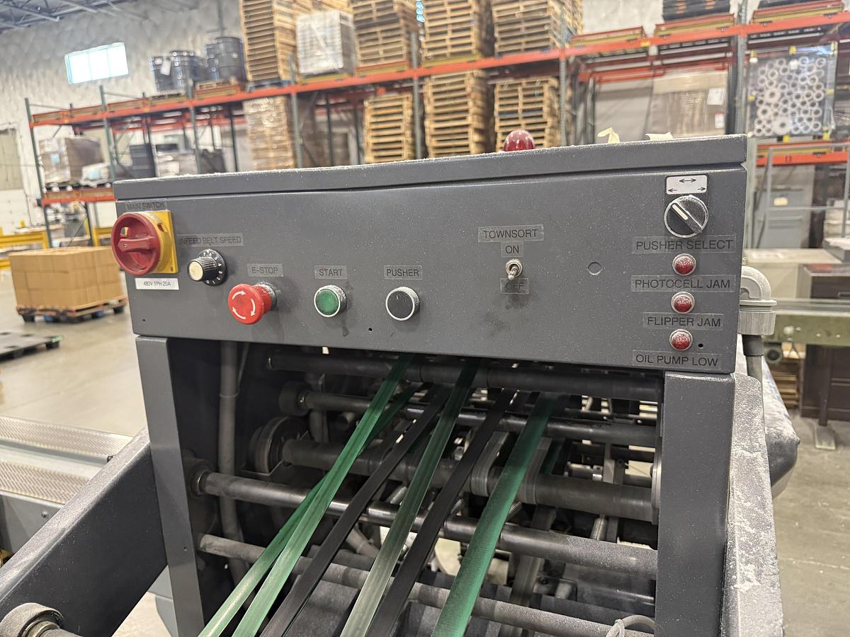 Used RIMA RS-12 Bindery Stacker w/ Townsort