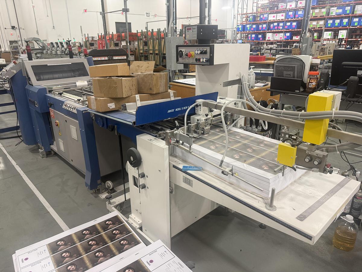 Used 2011 Bograma BSR 550 Servo Rotary Die Cutter
