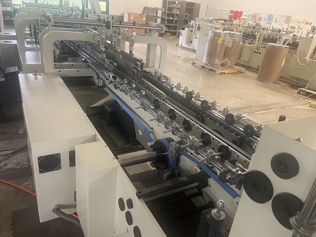 Used 2018 Brausse TA1100 C4/6 Automatic Folder Gluer w/ Autobottom, 4 & 6 Corner