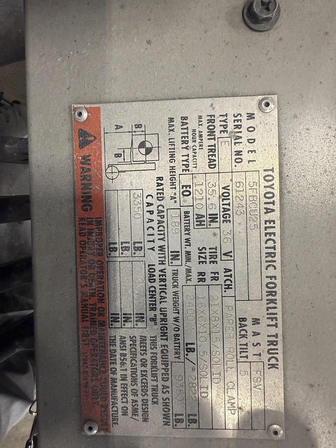 Used Forklift Fleet for Sale – Toyota, Hyster, CAT + Clamp Models