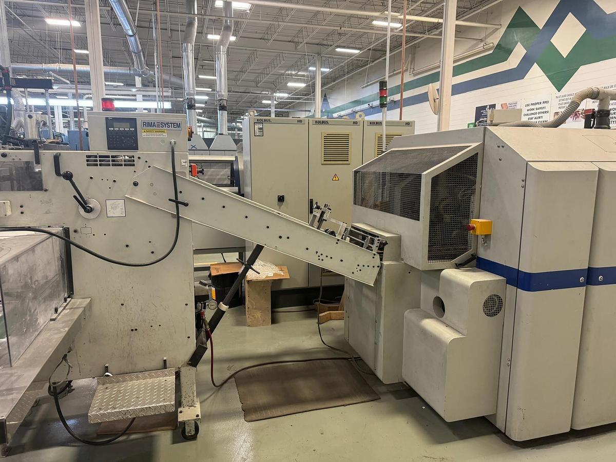 Used 2005 Kolbus KM473 Perfect Binding Line w/ PUR