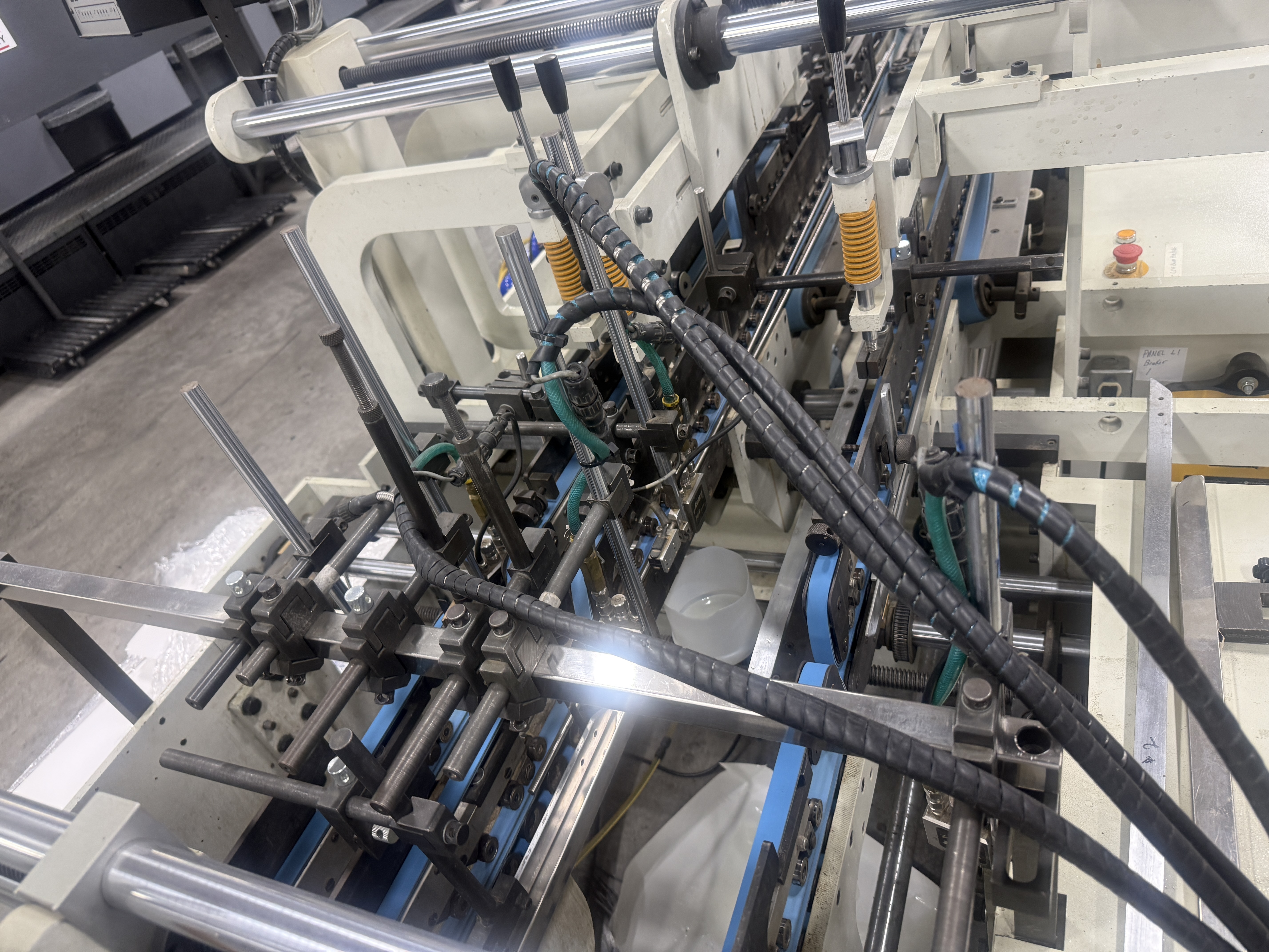 Used 2012 Brausse TA900 Straight Line Folder Gluer