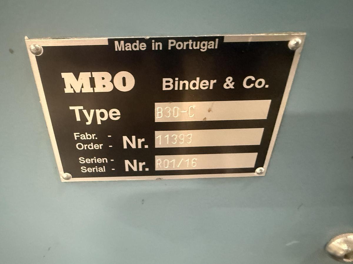 Used MBO B-30-C