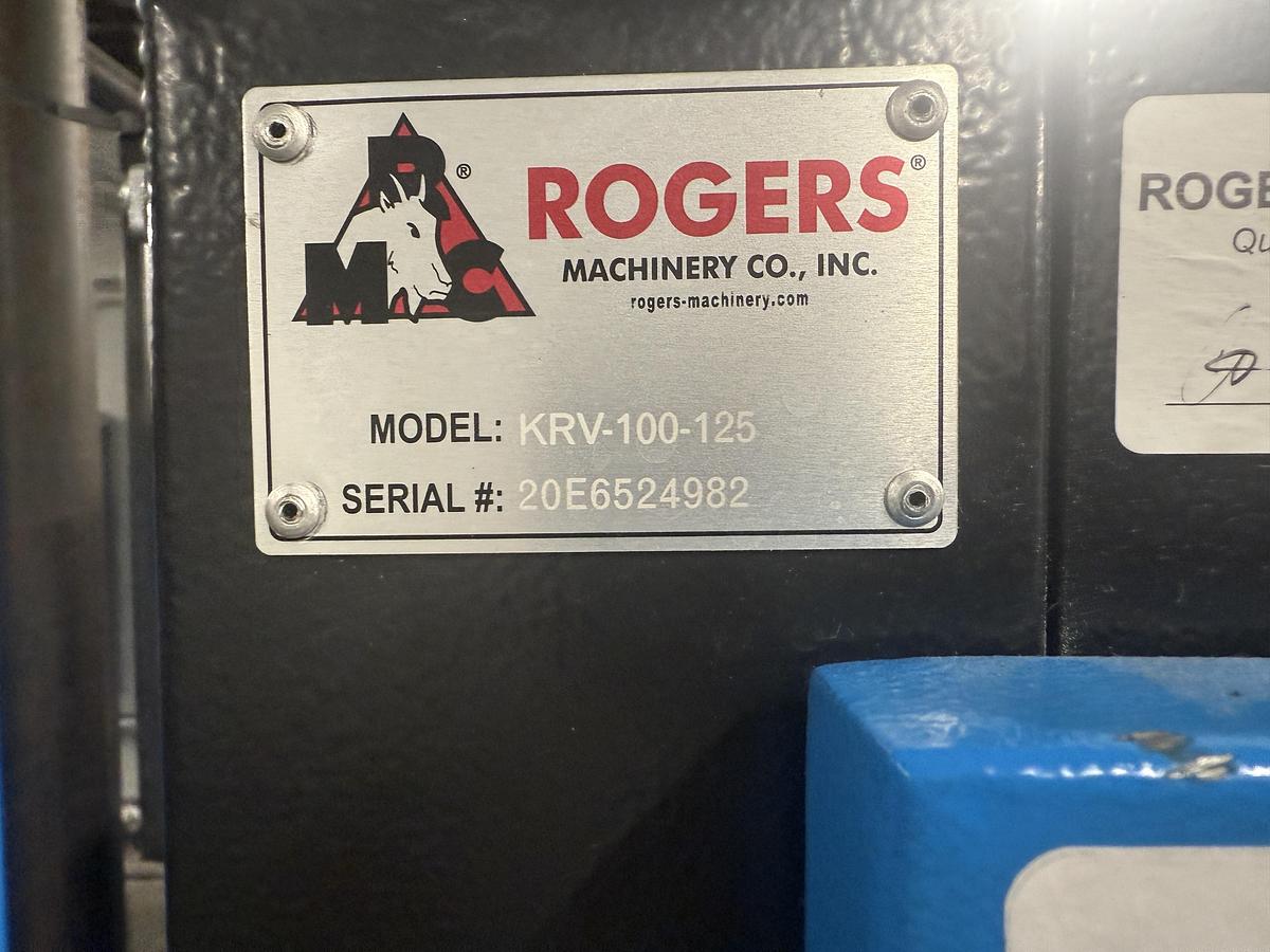 Used Rogers KRV Series Rotary Screw Air Compressor