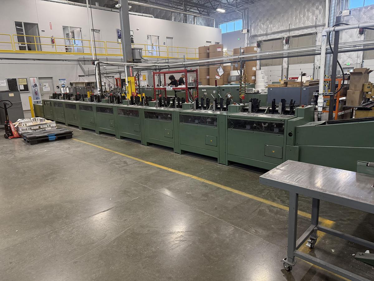 Used 1990 Muller Martini Panda Perfect Binder