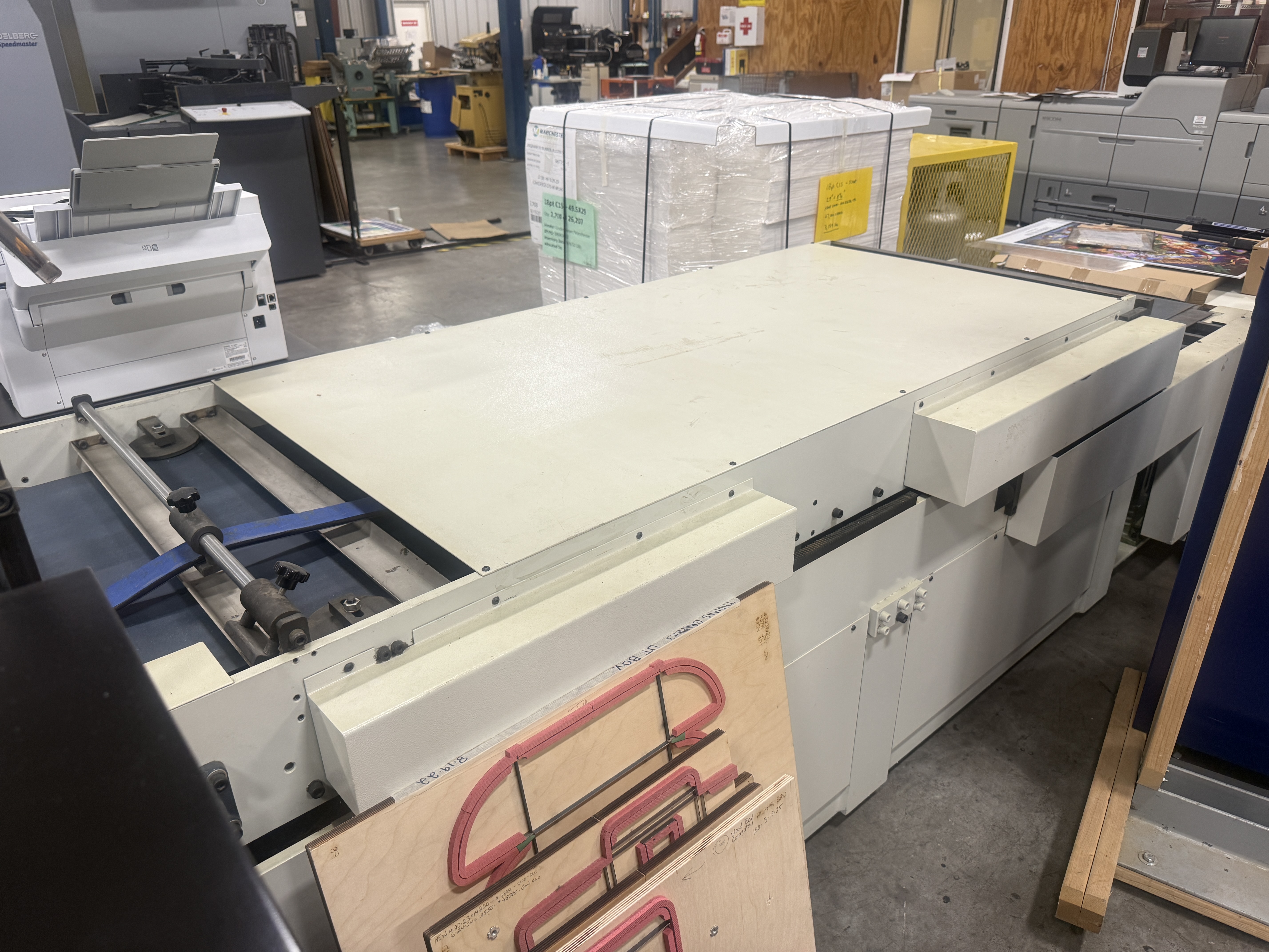 Used 2012 Brausse TA900 Straight Line Folder Gluer