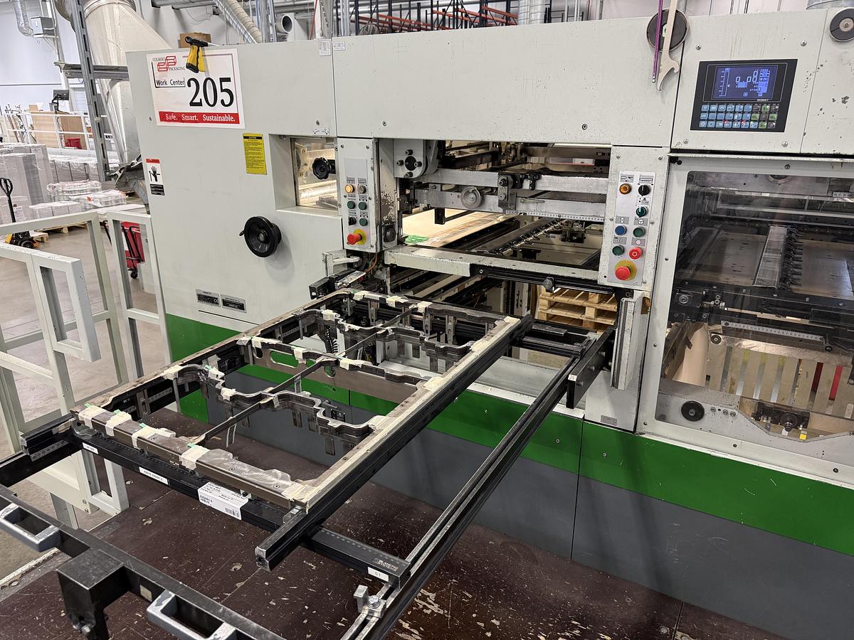 Used 2003 Bobst 104-ER Die Cutter w/ Blanking