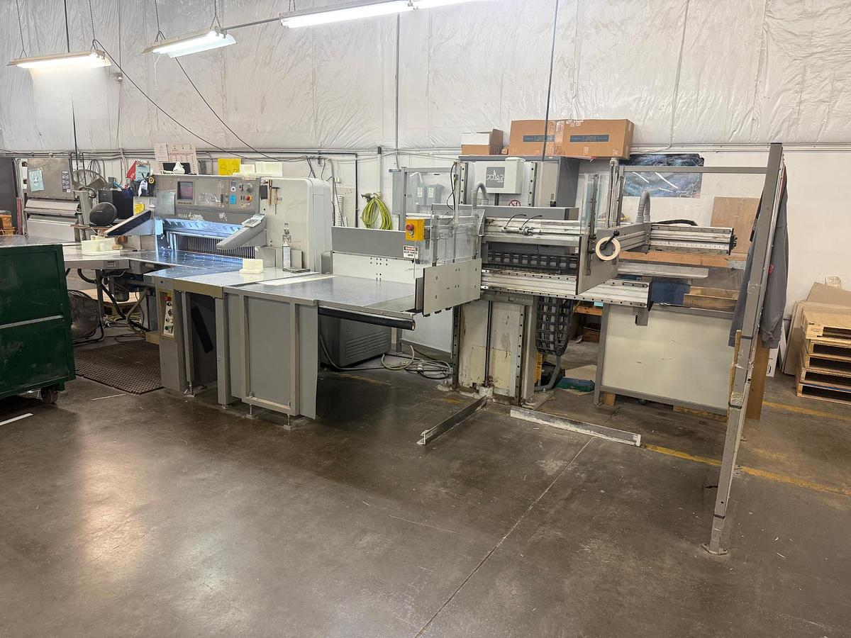 Used 2001 Polar 137 XT Autotrim Full Cutting Line