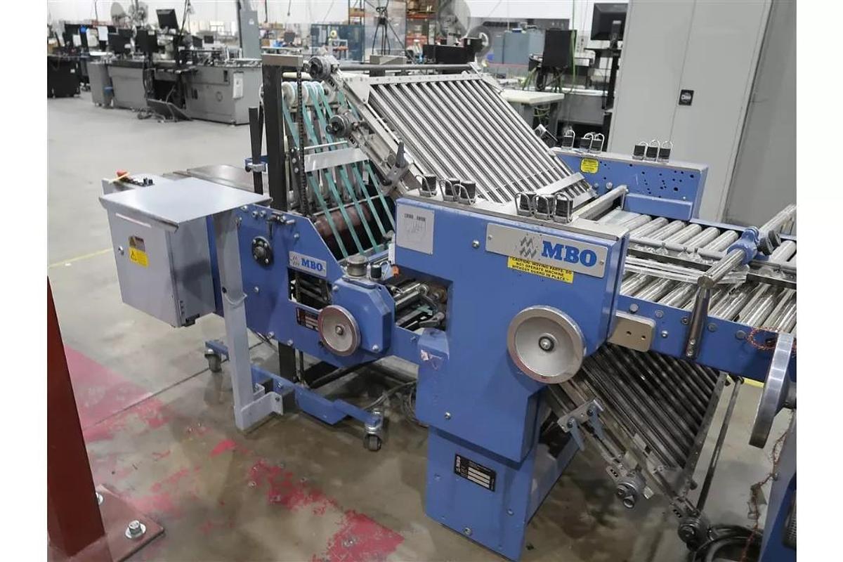 Used MBO B26 Continuous Feed 4/4 Folder w/ A76 Delivery
