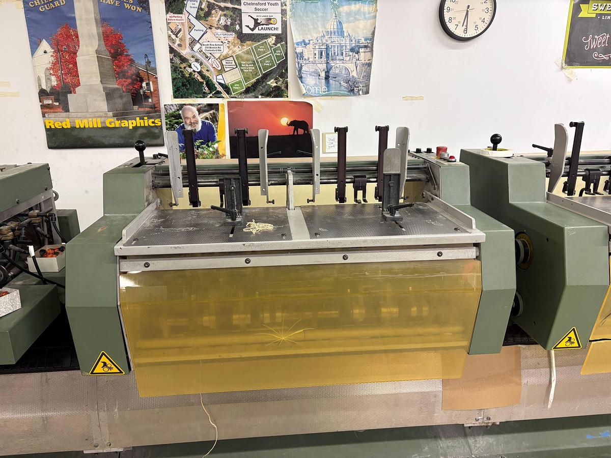 Used 1999 Muller Martini Presto Saddle Stitcher