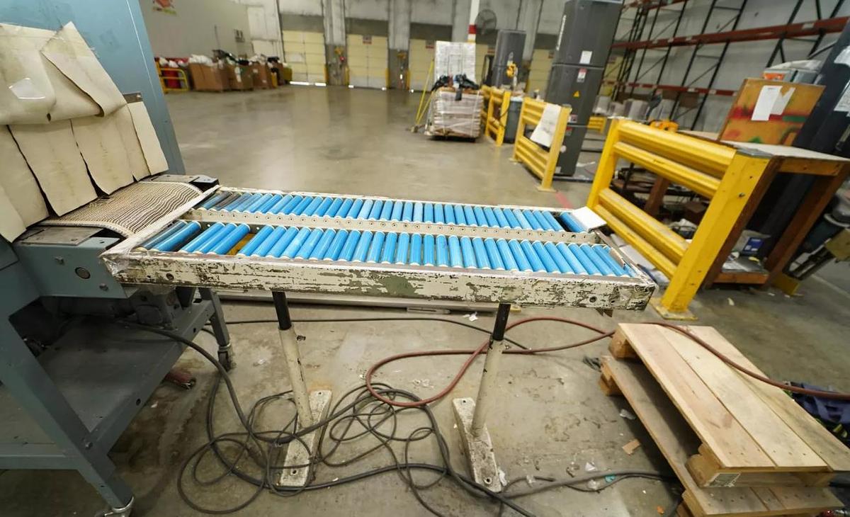 Used Shanklin F-5A & T-7XL Shrink Wrapper w/ (4) Longford B855 Feeders