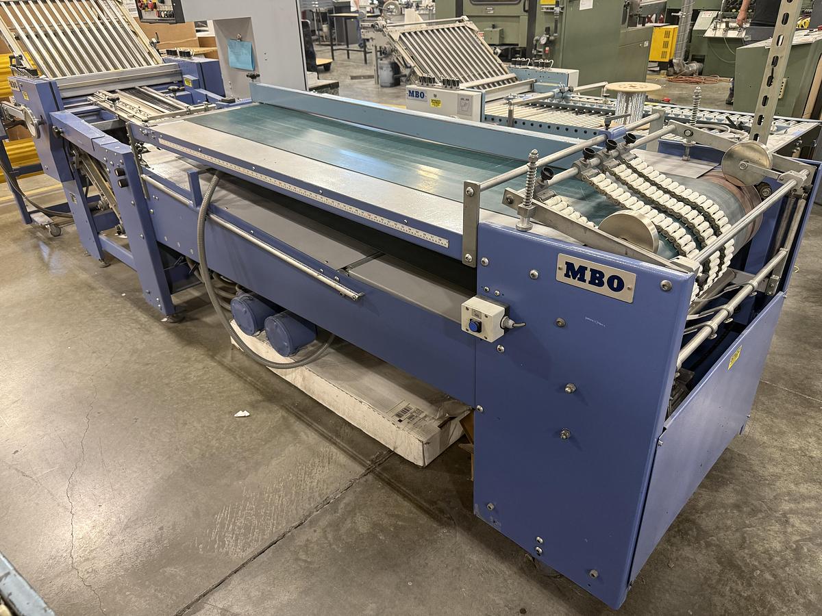 Used 2004 MBO B26 Continuous Feed 4/4 Folder w/ A76 Delivery