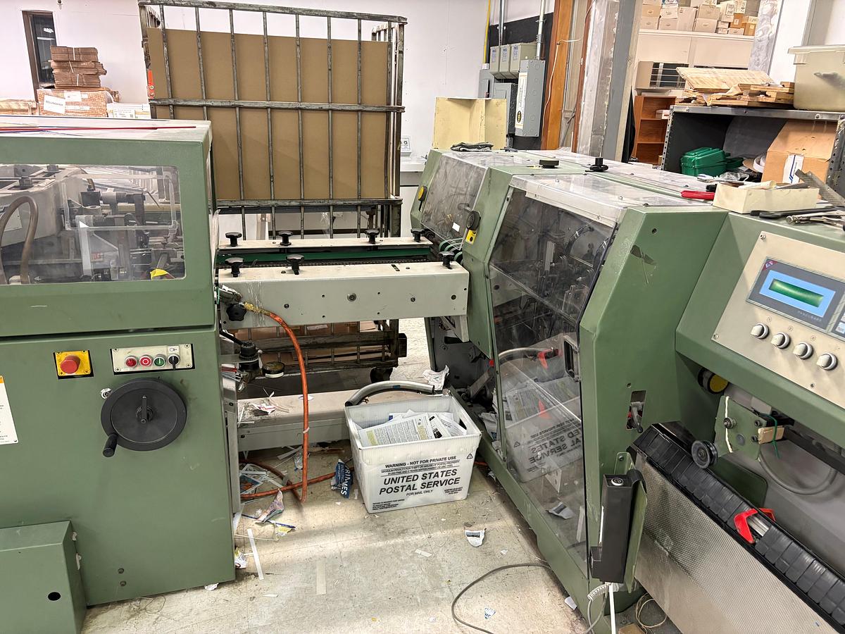 Used 1999 Muller Martini Presto Saddle Stitcher